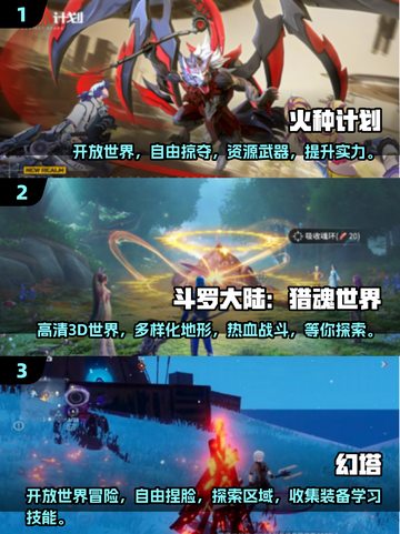 🔥2025必玩开放世界手游下载推荐🎮截图2