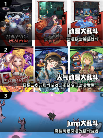🔥2025最夯动漫大乱斗游戏推荐！🎮免费下载来袭💥截图2