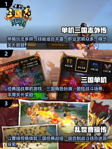 🔥2025必玩！经典单机三国游戏合集🎉截图2