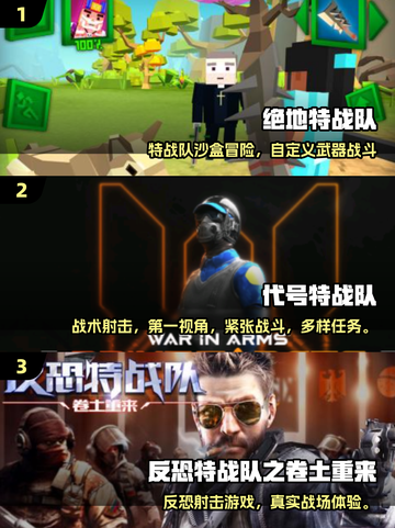 🔥2025特战队游戏TOP榜💥经典热血推荐！🎮截图2