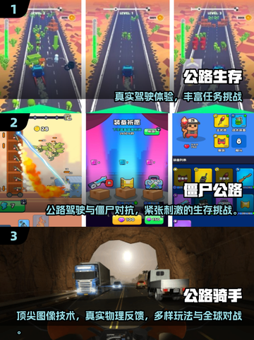 🔥2025最火公路求生游戏大揭秘！🚗💥截图2