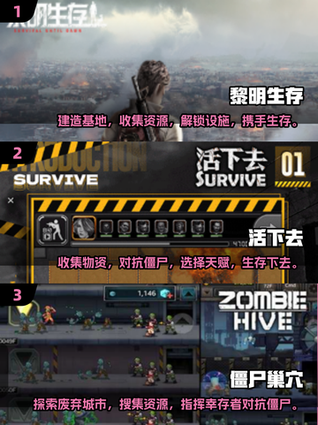 打僵尸游戏推荐🎉2025生存剧情大全ombie截图2
