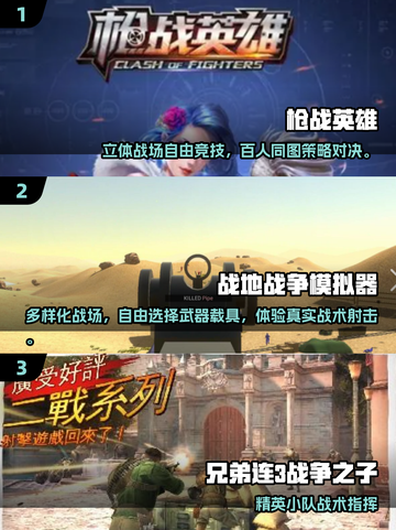 🔥2025最火枪械射击游戏大汇总💥🎮截图2