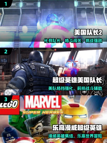 🔥2025最燃美国队长手游TOP5💥截图2