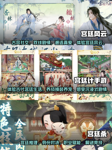 宫廷迷必玩！💎免费宫廷游戏推荐合集🎉截图2