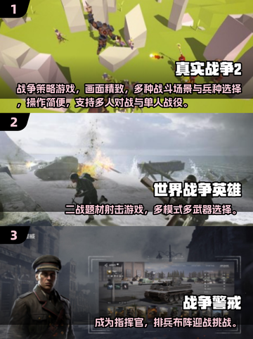 🔥2025最火世界战争游戏TOP5榜单💥🎮截图2