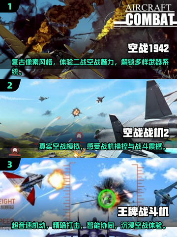🔥2025最热空战游戏排行榜，顶级飞行射击等你来战！✈截图2