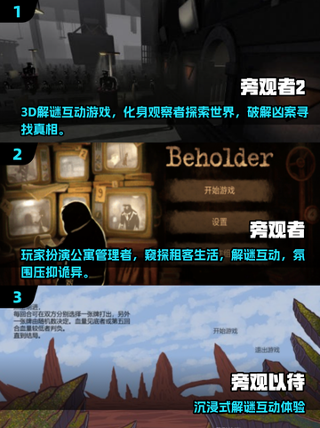 🎮2025最火旁观者游戏免费下载合集！截图2