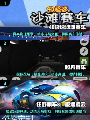 🔥2025最值得玩的模拟赛车游戏🔥你玩过几款？截图2