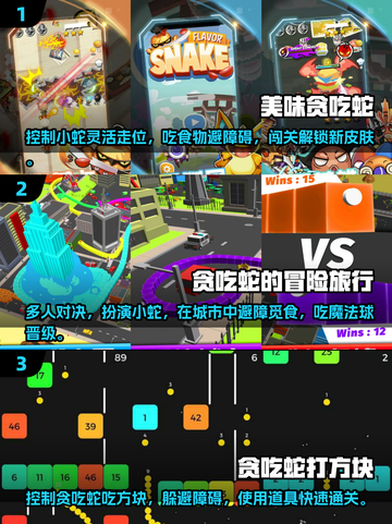 🔥2024最受欢迎的贪吃蛇手游大全🎉截图2
