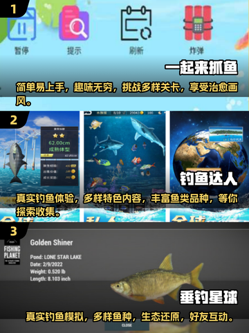 🌟2025超耐玩抓鱼手游推荐🐟一网打尽下载秘籍！截图2