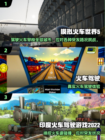 🚂2025最火火车手游TOP5曝光！截图2