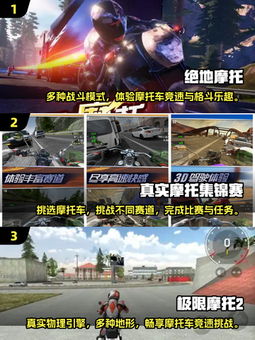 🔥2025摩托车枪战街机游戏推荐📈截图2