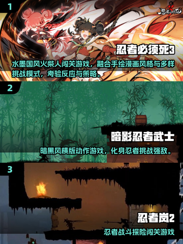 🔥童年回忆杀！2025最耐玩忍者游戏大公开🎮💥截图2