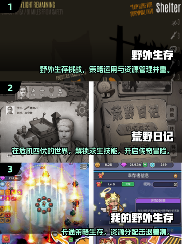🔥2024必玩！经典野外生存游戏推荐🎮截图2