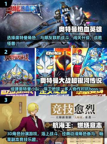 🔥2024热门奥特曼双人闯关游戏推荐🌟截图2