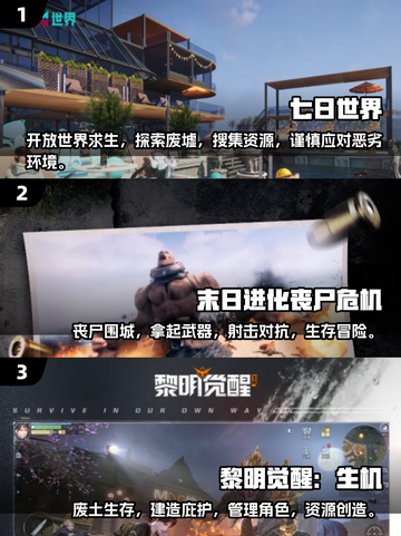 🔥2025必玩！经典末日手游合集💥截图2