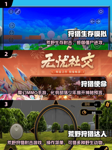 2025最火狩猎手游🔥这5款你必须玩过！🎮截图2