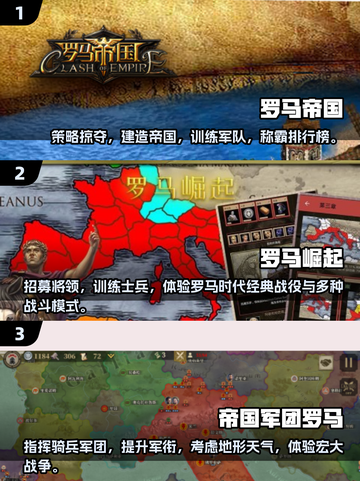 🔥2025必玩！罗马帝国游戏合集💥截图2