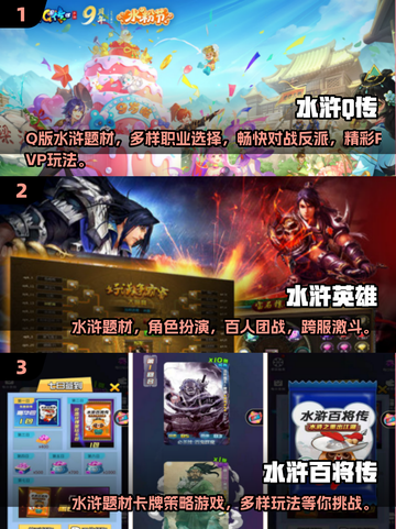🔥水浒迷必看！2025最火手游大揭秘💥🎮截图2
