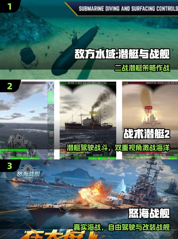 🚢2025最火二战潜艇手游免费下！截图2