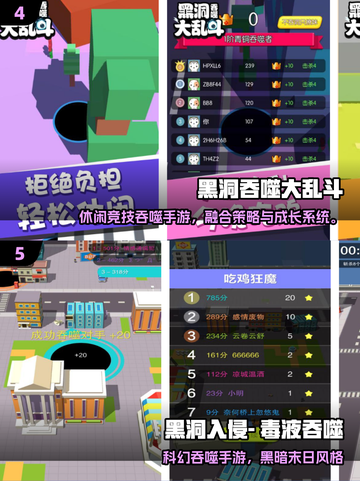 💥2025最火黑洞吞噬手游大揭秘！✨截图3