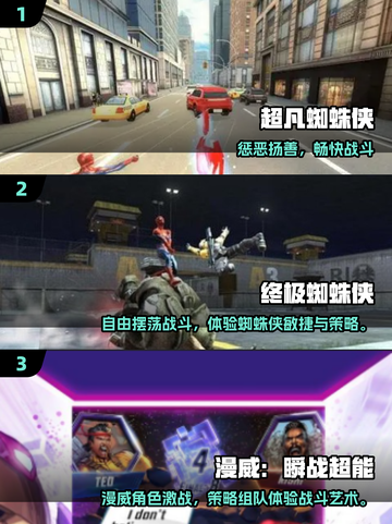 🎮超凡蜘蛛侠游戏大汇总！2025必玩清单💥截图2