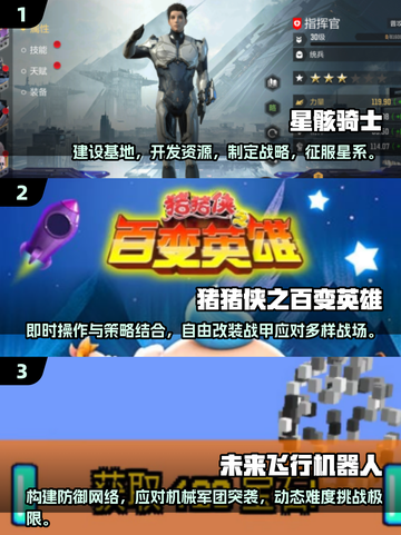 🤖2025年必玩！顶级机甲对战游戏推荐🔥截图2