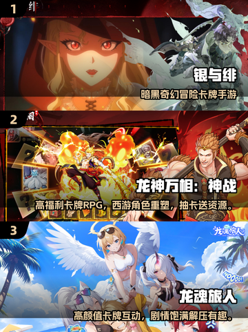 🔥2025最火抽卡游戏TOP10榜单出炉！🎮✨截图2