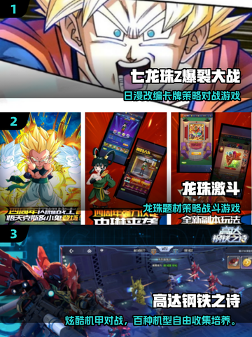 🔥2025必玩！七龙珠手游TOP榜💥漫改神作推荐✨截图2