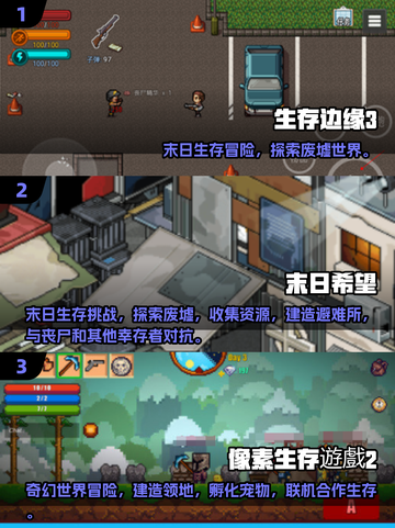 🔥2025末日生存游戏TOP榜💥像素风耐玩推荐🎮截图2