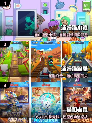 🔥2025最火免费汤姆猫游戏🎮截图2