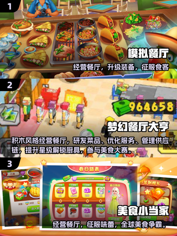 🔥2025必玩烹饪经营游戏大揭秘！🍳🎮截图2