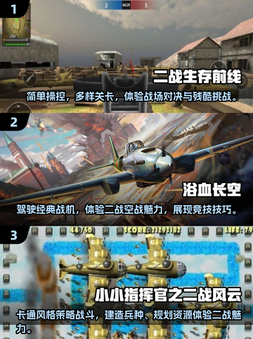 🔥2025必玩！高人气二战模拟手游推荐🎉截图2