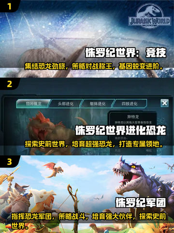  jurassic world™《侏罗纪世界》2024最🔥手游下载盘点！截图2
