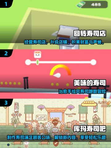 🍣2025最耐玩的回转寿司游戏合集！✨截图2