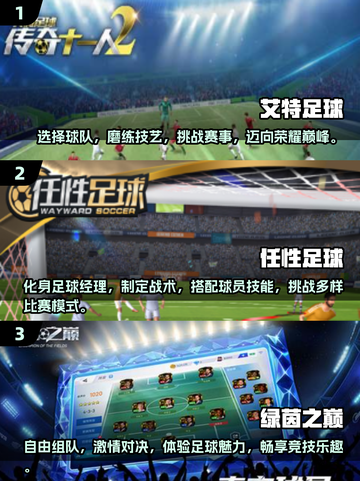 ⚽2025最🔥足球国家队游戏合集，快来pick你的最爱！截图2