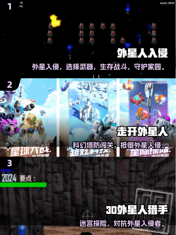 🎮外星人入侵手游TOP榜！高人气刺激玩法推荐2025🔥截图2