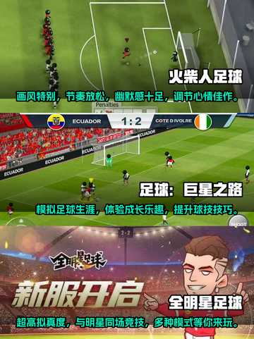 🔥2025必玩🔥手机足球游戏排行榜⚽截图2