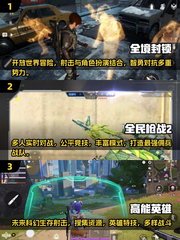 🔥2024必玩！超赞3D枪械游戏排行榜💥截图2