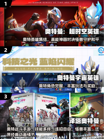 🔥2025人气爆棚奥特曼手游TOP榜💥🎮截图2