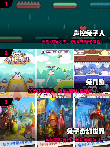 🐰超治愈！2025最火免费兔子跳跃手游大集合✨截图2