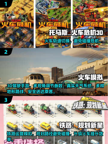 🚂托马斯迷必玩！2025最火手游大🔥推荐截图2