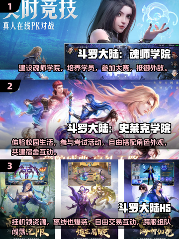 🔥2025斗罗大陆游戏大盘点，必玩推荐清单！🎮截图2