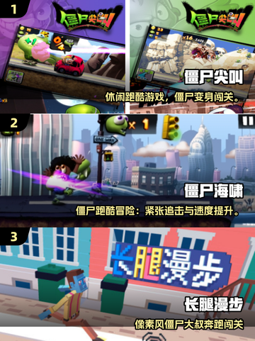 🔥2025最耐玩僵尸跑酷游戏TOP榜💥🎮截图2