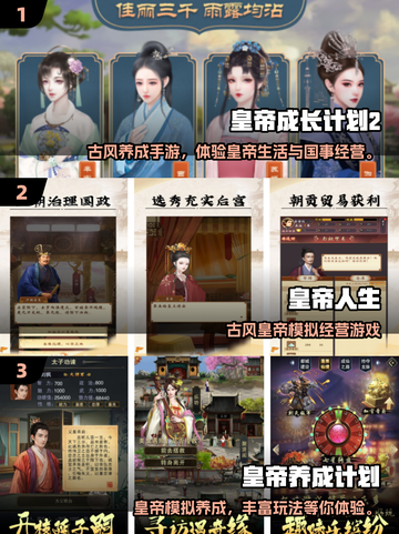 👑穿越当皇帝！2025超好玩帝王游戏合集🔥截图2
