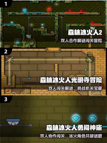 🔥2025必玩森林冰火人双人联机🎮截图2