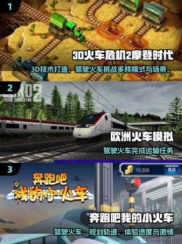 🚂2025最火列车游戏TOP5曝光！🔥截图2