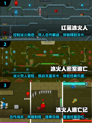 🔥2025超有趣冰与火双人手游推荐🔥截图2