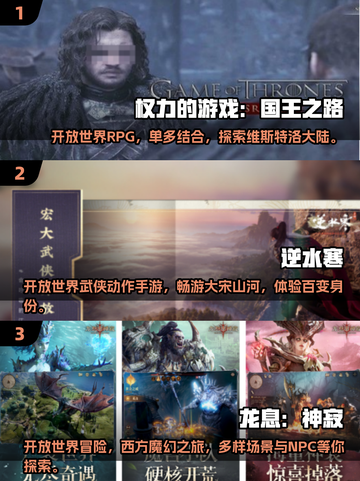 🔥2025最受欢迎开放世界手游排行榜✨你玩过几款？截图2